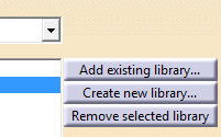 Create or add library VBA CATIA V5